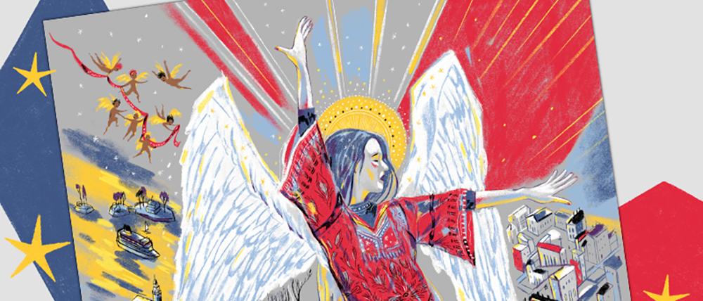 Dansande ängel.