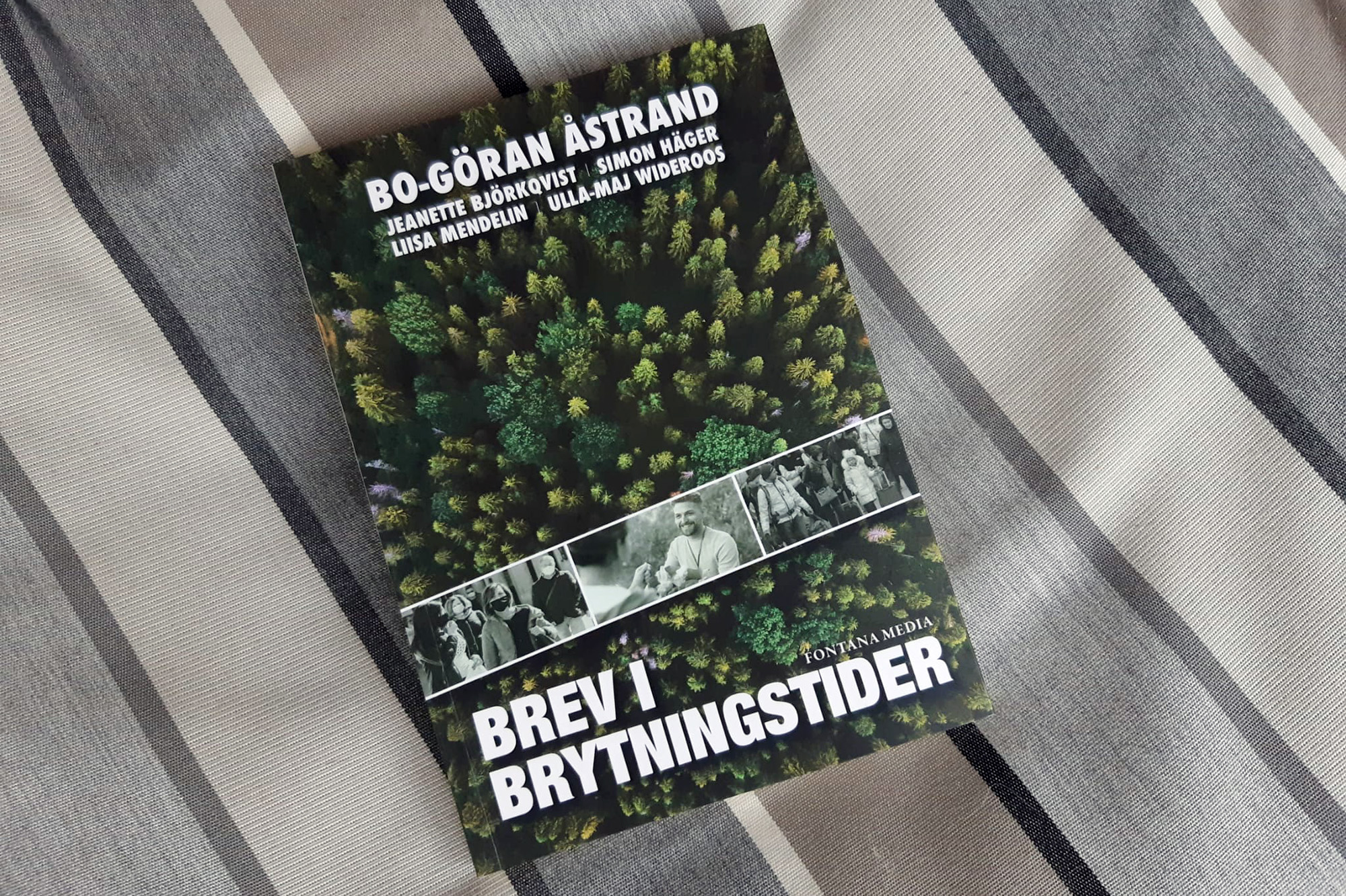 Bok med titeln Brev i brytningstider.