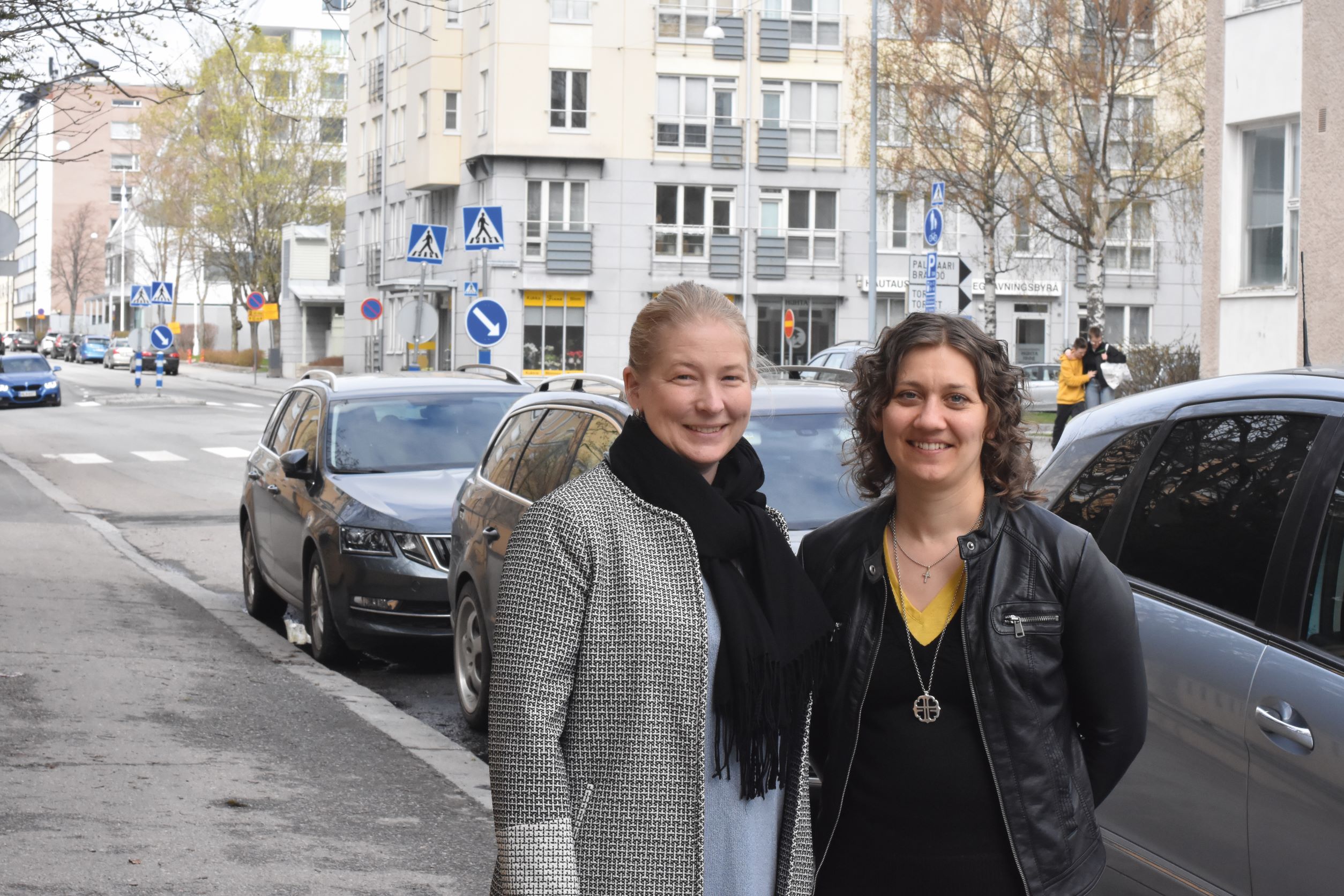 Hanna-Maria Hakala och Luisa Tast