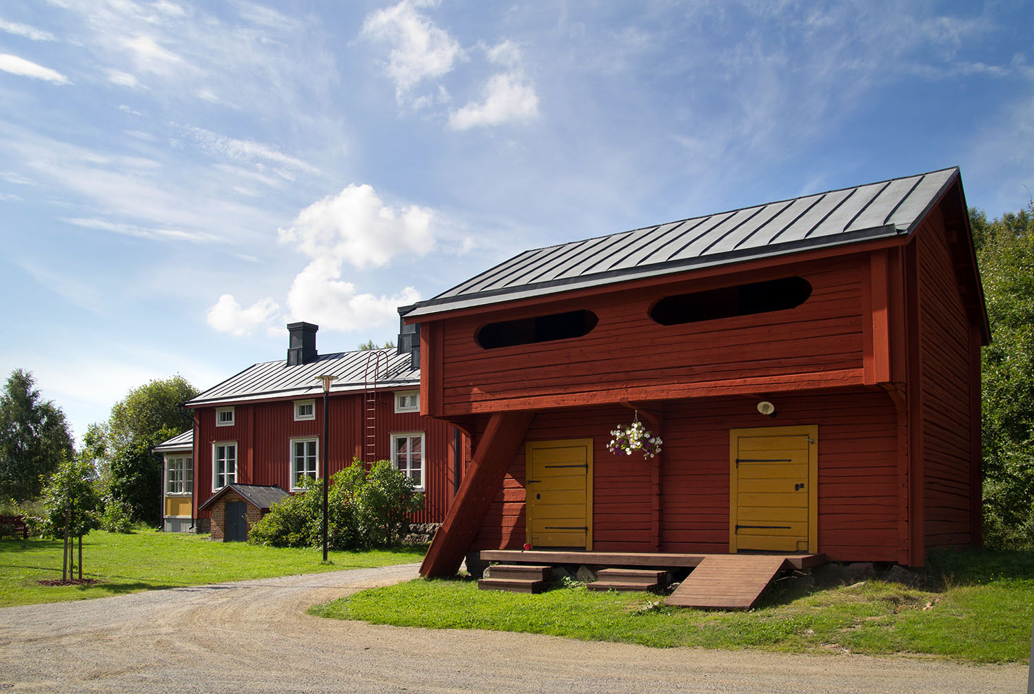 Öppna bilden i större format Loft vid Haga prästgård