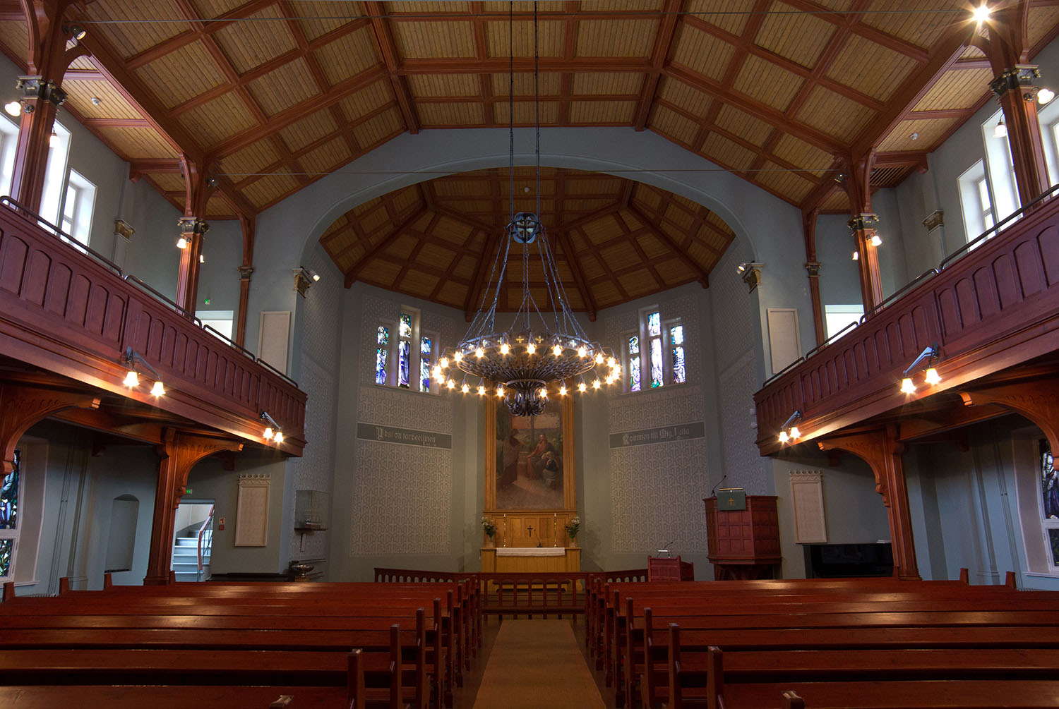 Salen i Brändö kyrka