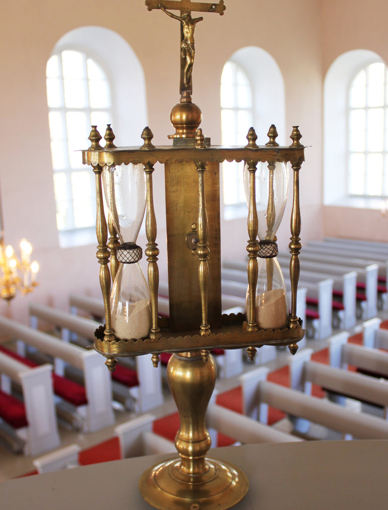 Öppna bilden i större format Timglas i Lillkyro kyrka