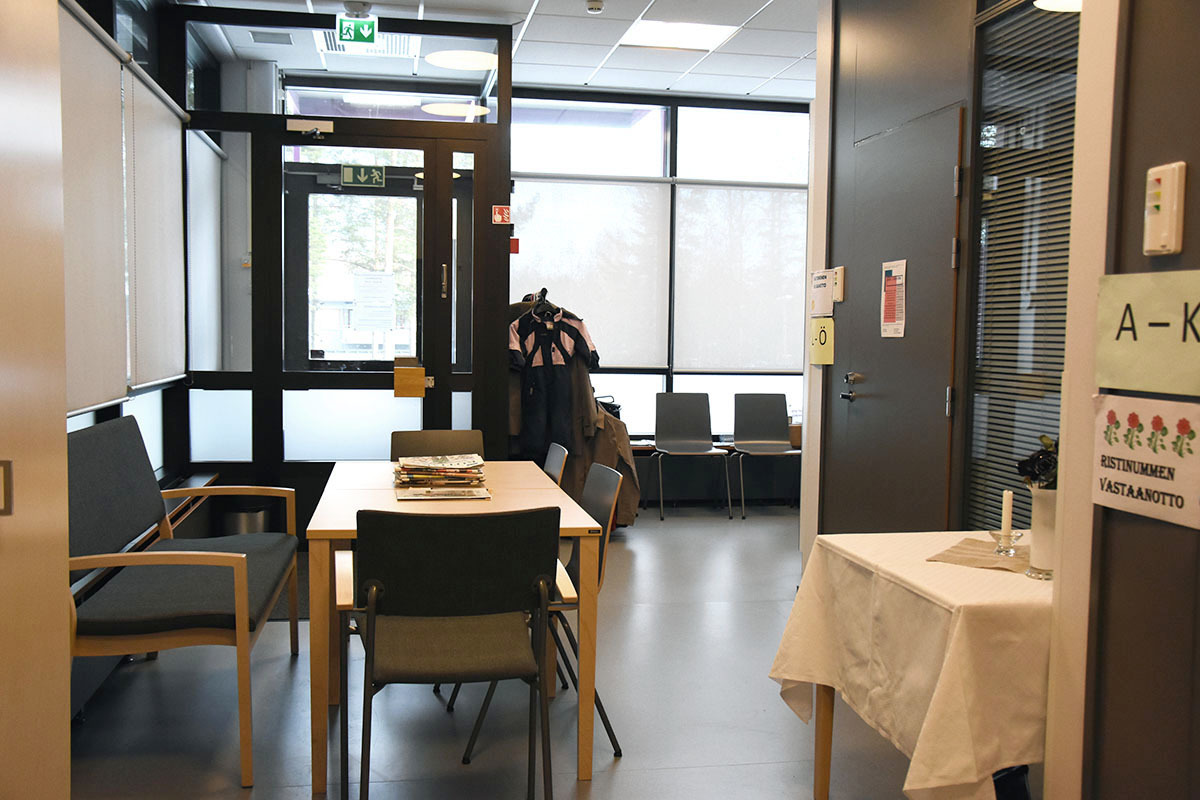 Öppna bilden i större format Diakonimottagning i Korsnästågets församlingscenter