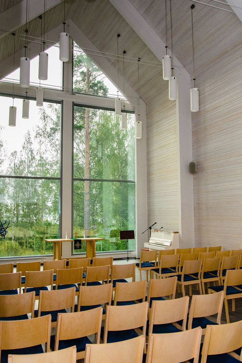 Kapellet i Österhankmo lägergård.