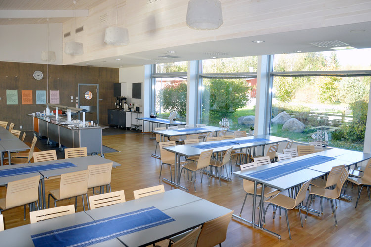 Öppna bilden i större format Österhankmo lägergårds matsal