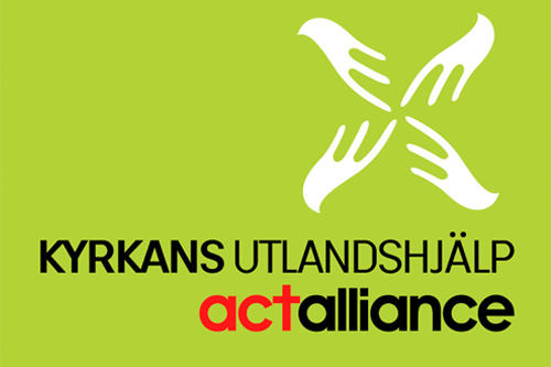 Logo för Kyrkans Utlandshjälp. Länken leder till Kyrkans utlandshjälps webbsida.