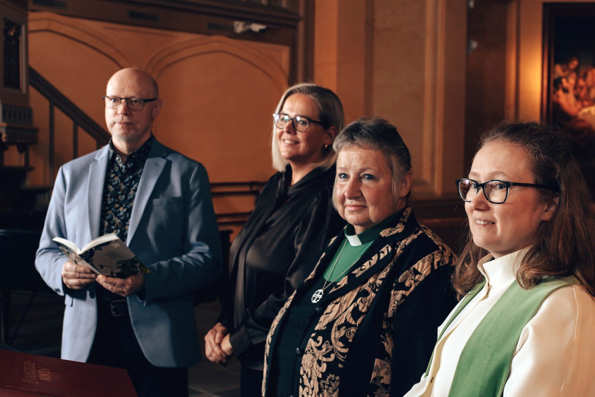 Grupp med människor.